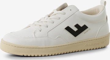 Flamingos' Life Sneakers 'Roland V.10' in White: front