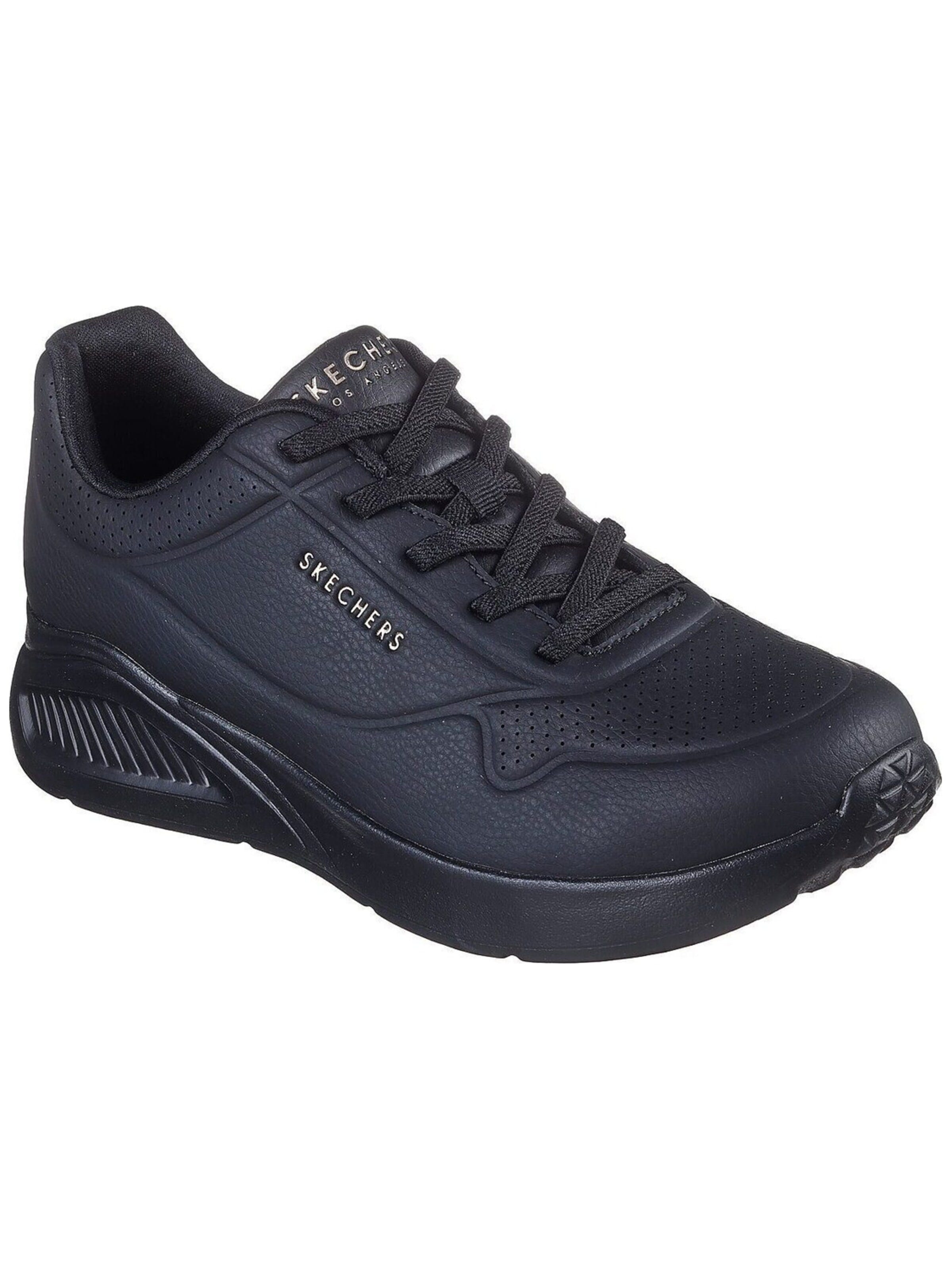 SKECHERS Sportschuh 'Skechers Uno Lite - Lite Work' in Schwarz: Vorderseite