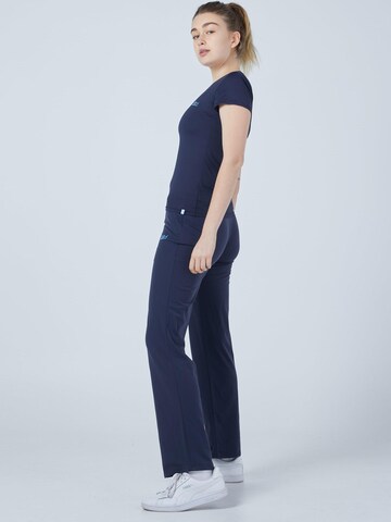 SPORTKIND Functioneel shirt 'V-Neck' in Blauw