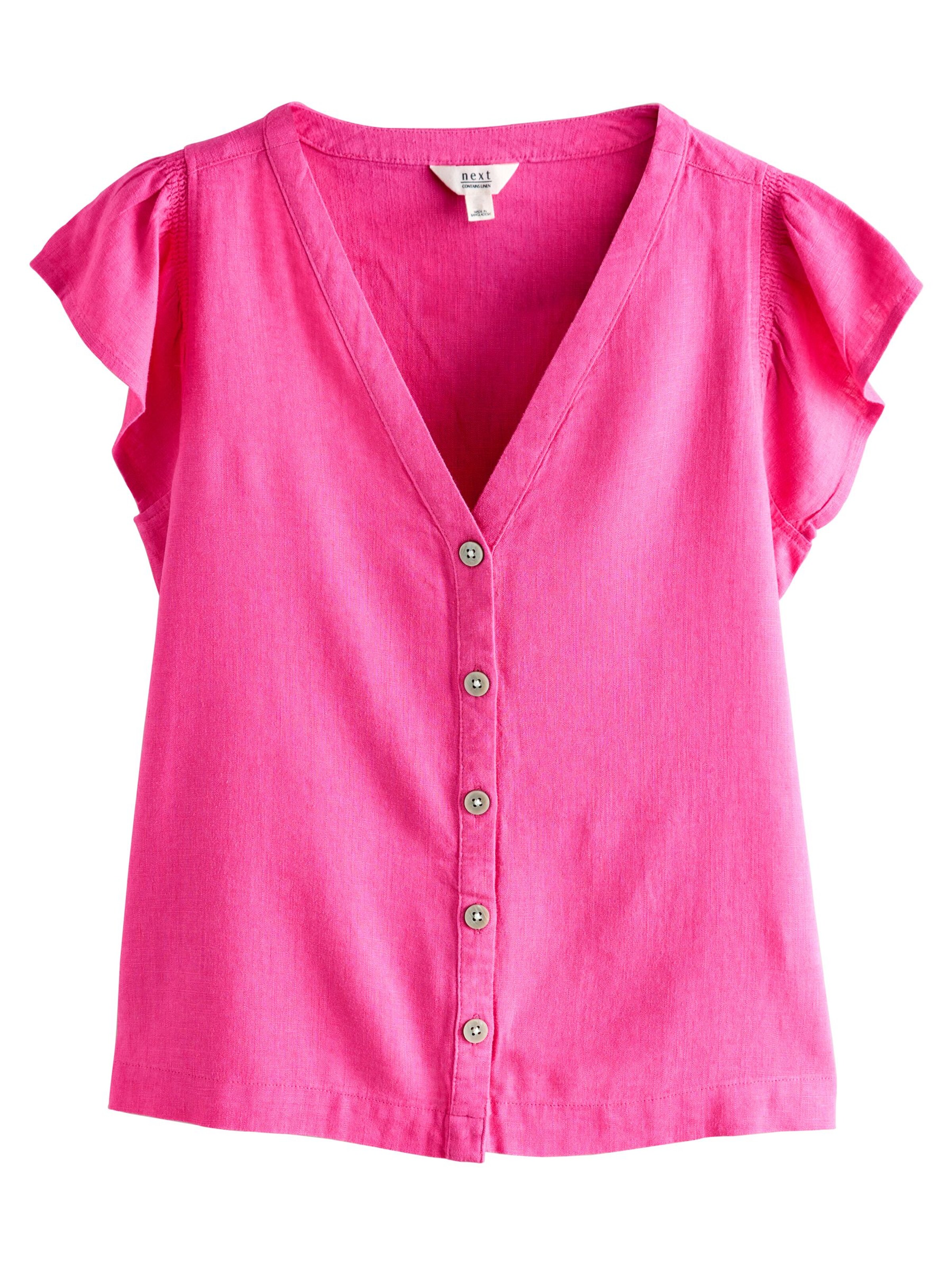Next Bluse in Pink: Vorderseite
