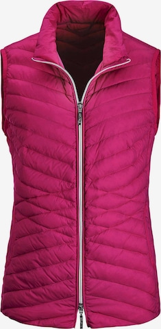 Goldner Weste in Pink: Vorderseite