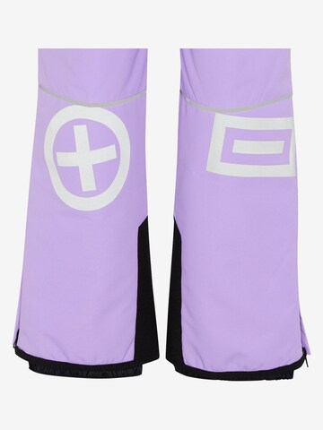 CHIEMSEE Regular Workout Pants in Purple