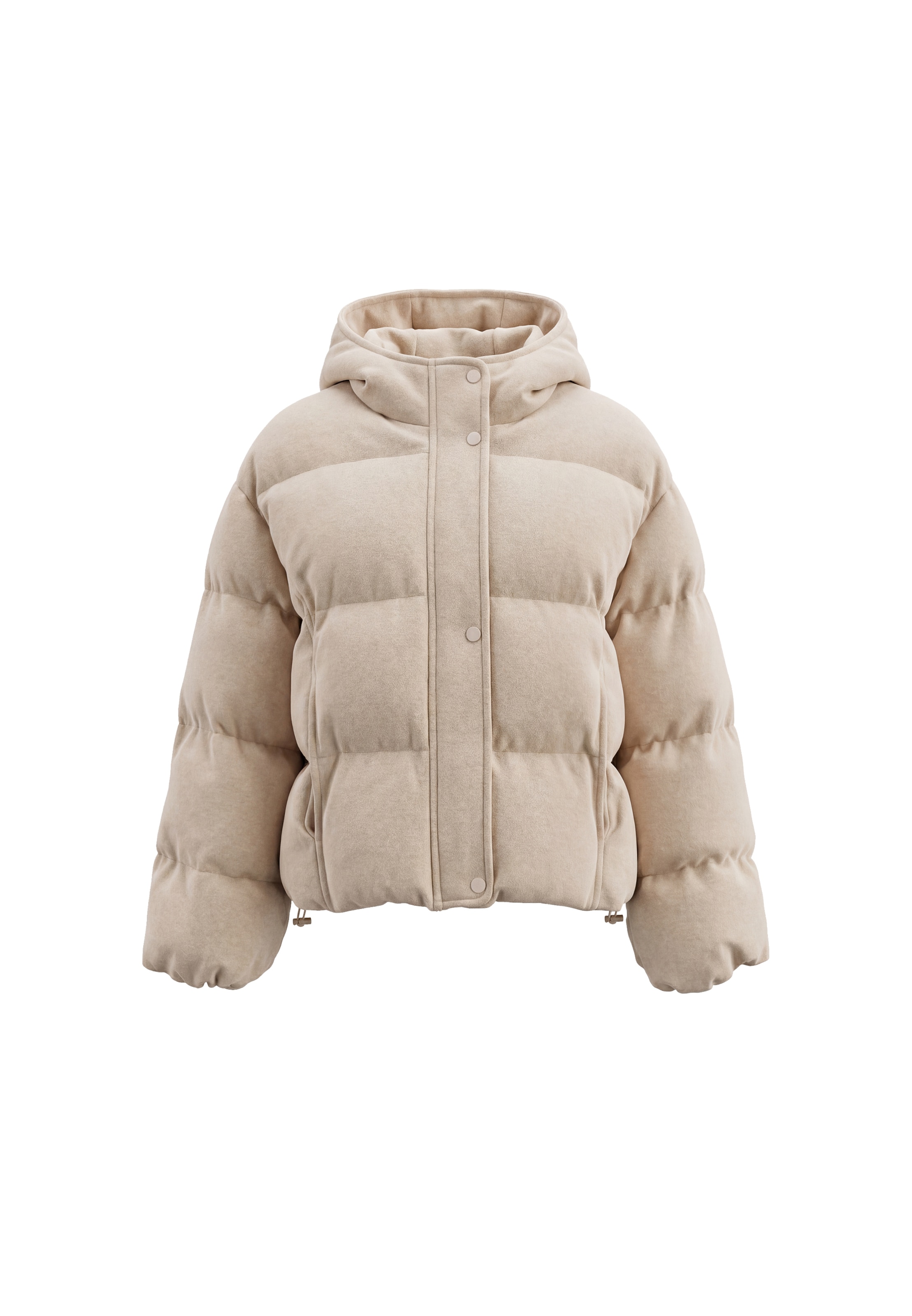 Veste d’hiver MYMO en beige : devant
