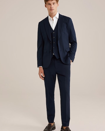 WE Fashion Slim fit Business blazer in Blue