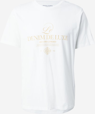 Jack & Jones Premium T-Krekls 'JPRBLUJAYCE', krāsa - kamieļkrāsas / balts, Preces skats