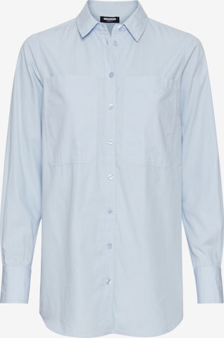 HECHTER PARIS Bluse in Blau: Vorderseite