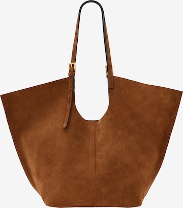 AllSaints Ostoskassi 'ARA' värissä ruskea: etupuoli