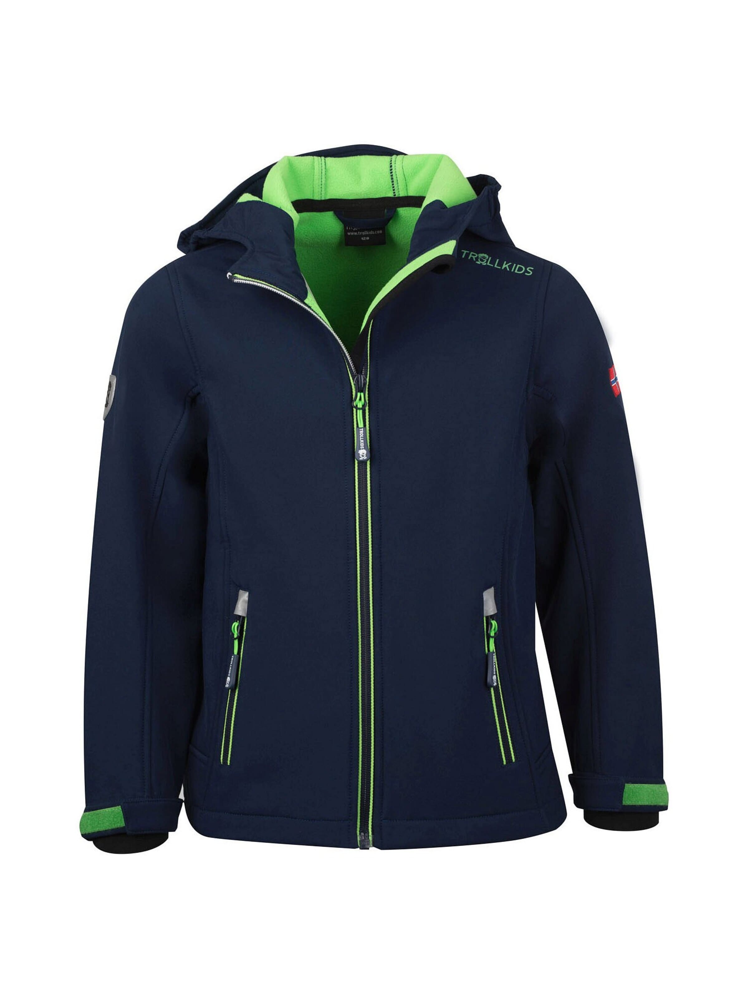 TROLLKIDS Outdoor jacket in Blue: front