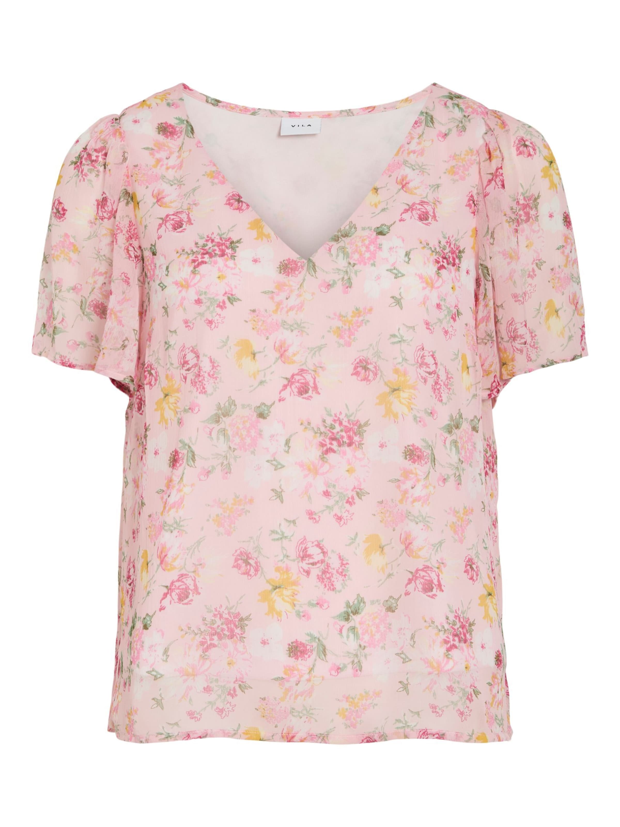 VILA Blouse 'VIFalia' in Pink: front