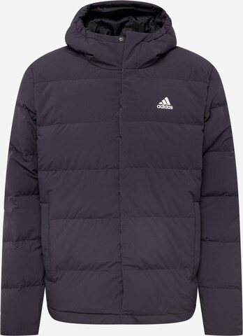 ADIDAS SPORTSWEAR Outdoor jacket 'Helionic' in Black: front