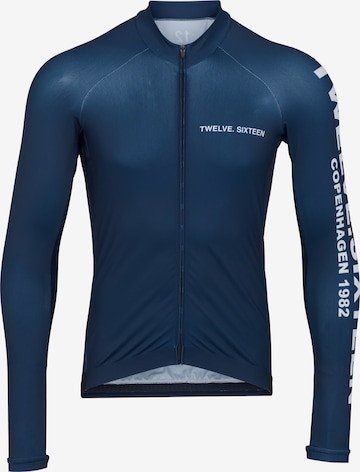 Twelvesixteen 12.16 Shirt 0082 Jersey L/S Pro Thermo in Blau: predná strana