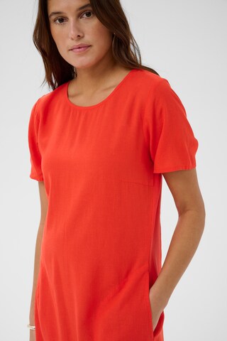 Kaffe Καλοκαιρινό φόρεμα 'KAmilia' σε πορτοκαλί