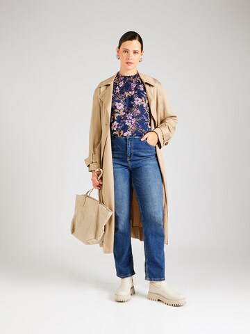 ONLY Carmakoma Bluse 'CARANNIE' in Blau