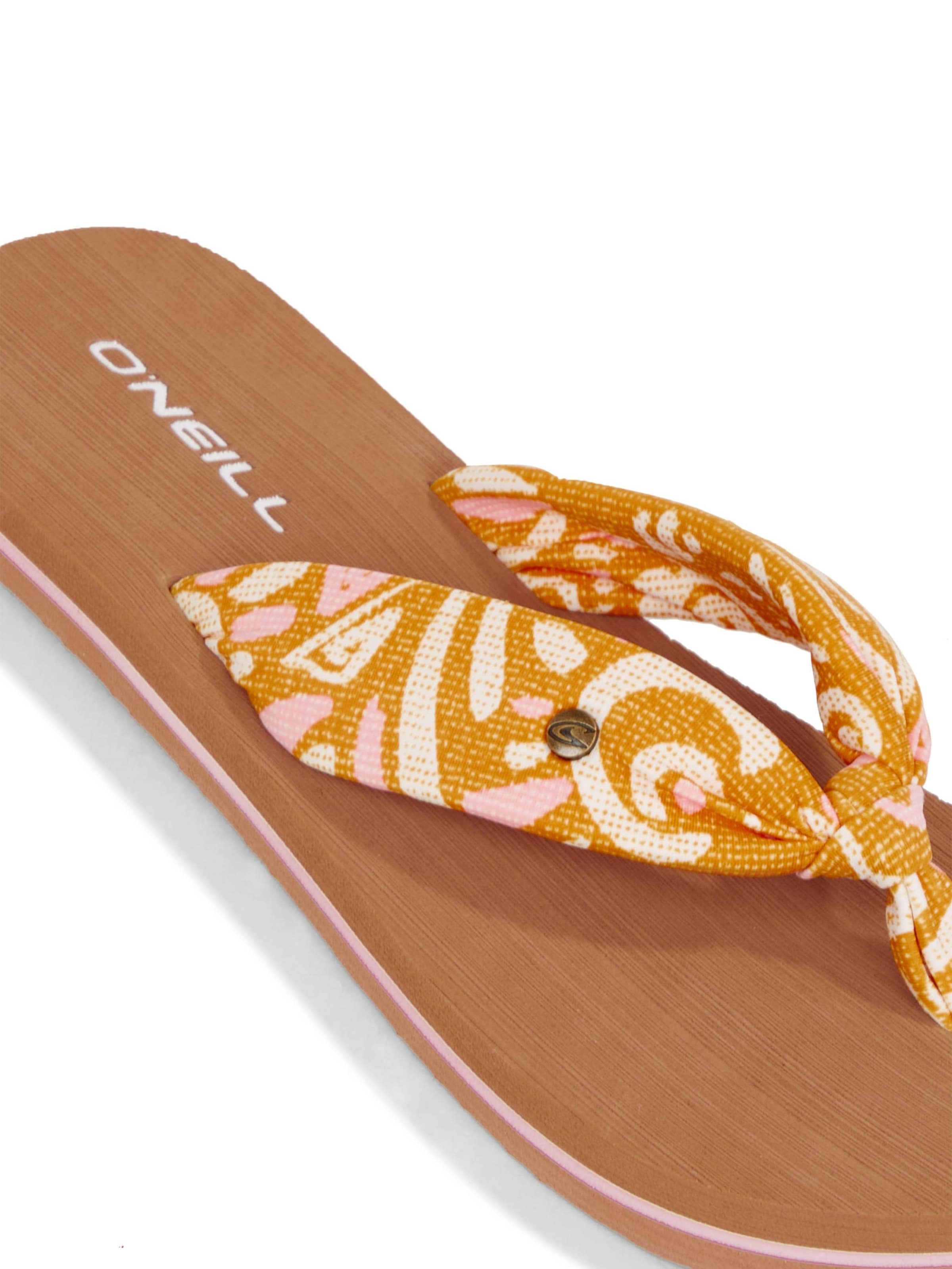 oranžs O'NEILL Iešļūcenes ar pirkstu atdalītāju 'Ditsy Sun'