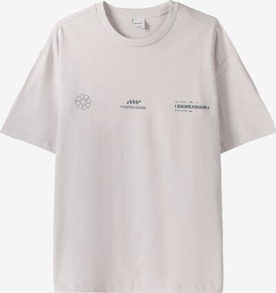 Bershka T-Shirt en gris / vert foncé, Vue avec produit