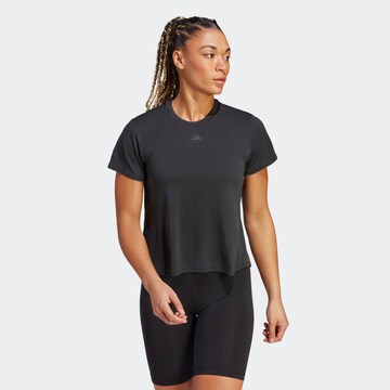 ADIDAS PERFORMANCE Functioneel shirt 'Hiit' in Zwart: voorkant