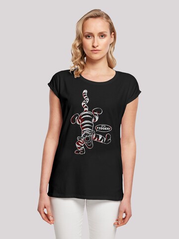 T-shirt 'Disney Winnie Puuh It’s Tigger' F4NT4STIC en noir : devant