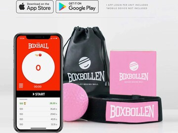Boxbollen Punchingball 'Boxbollen' in Pink: predná strana