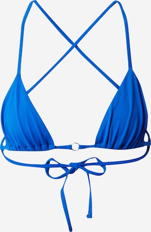 WEEKDAY Triangel Bikinitop in Blau: predná strana