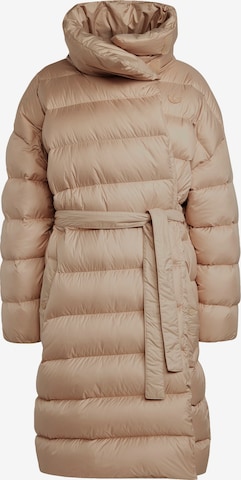 ADIDAS ORIGINALS Płaszcz zimowy 'Fashion Down' w kolorze beżowy: przód