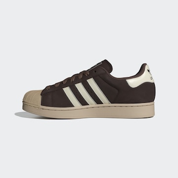 Baskets basses 'Superstar II' ADIDAS ORIGINALS en marron