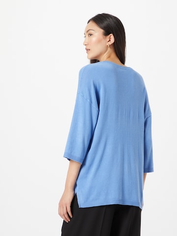 Fransa Sweter 'BLUME' w kolorze niebieski