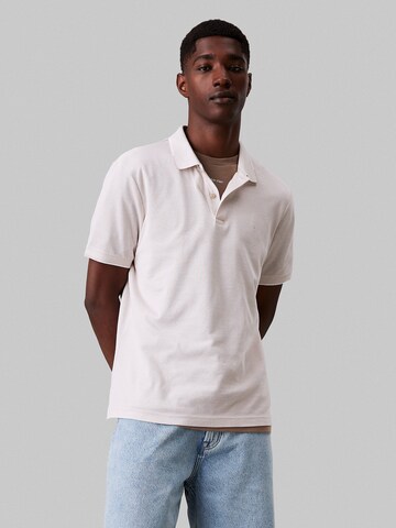 Calvin Klein Poloshirt in Grau: Vorderseite