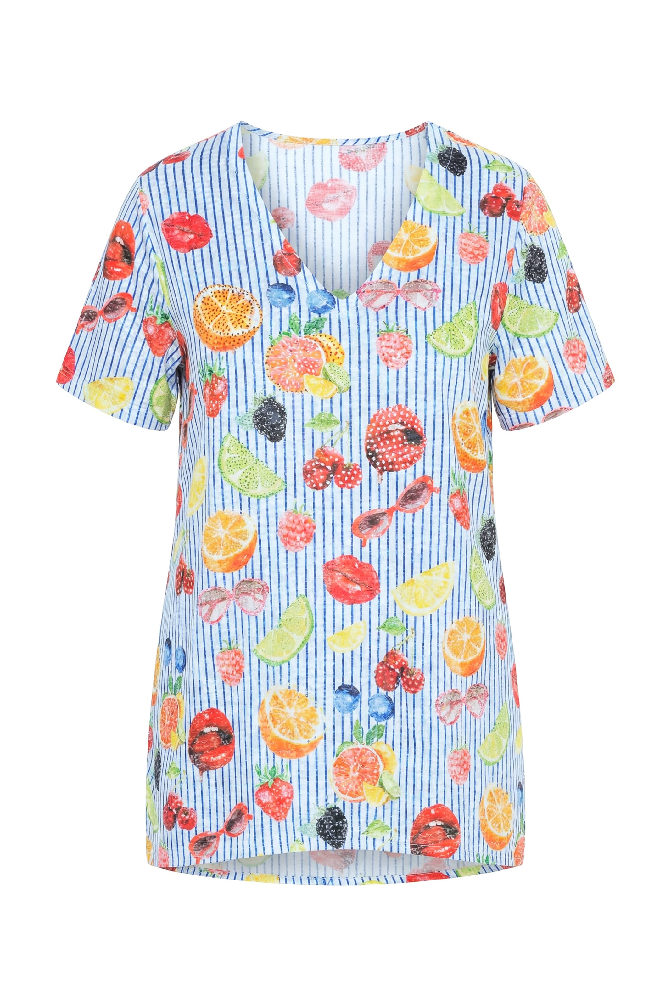 Angel of Style Shirt in Blau: Vorderseite