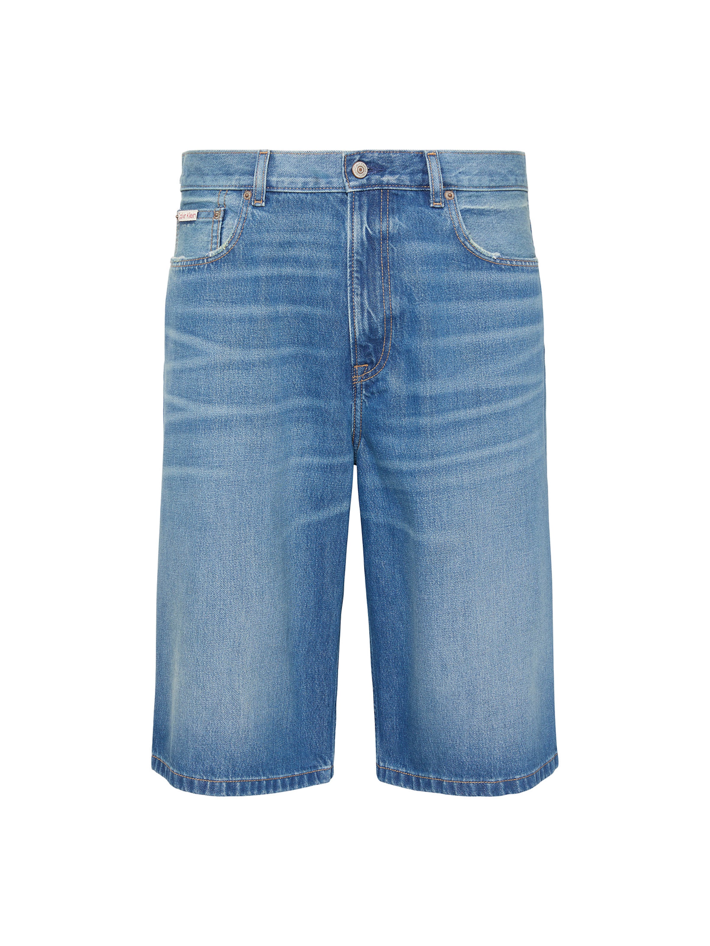 Calvin Klein Jeans Regular Jeans in Blauw: voorkant
