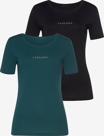 LASCANA T-Shirt in Grün: predná strana