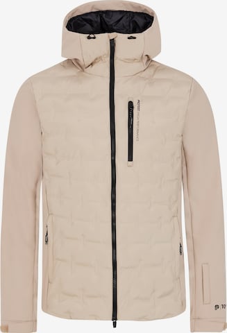 PROTEST Sportjacke 'PRTMALMO' in Braun: Vorderseite