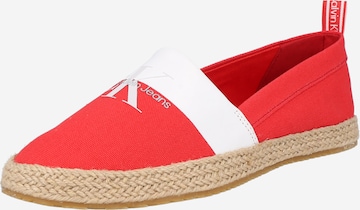 Calvin Klein Espadrilky – bílá: přední strana