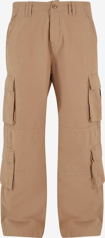 Pantalon cargo Urban Classics en beige : devant