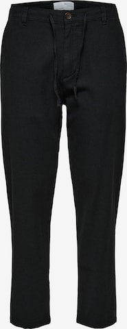 SELECTED HOMME Regular Chino 'Brody' in Zwart: voorkant