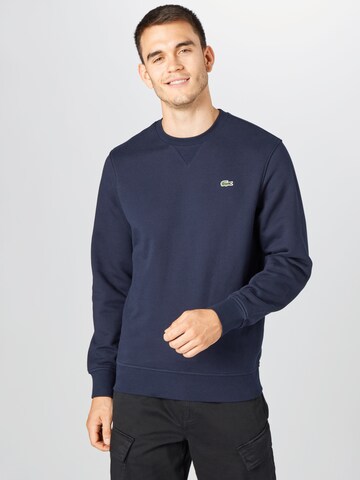 LACOSTESweater majica - plava boja: prednji dio