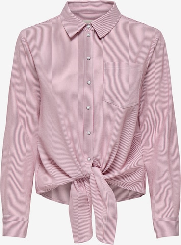 Camicia da donna 'ONLLECEY' di ONLY in rosa: frontale
