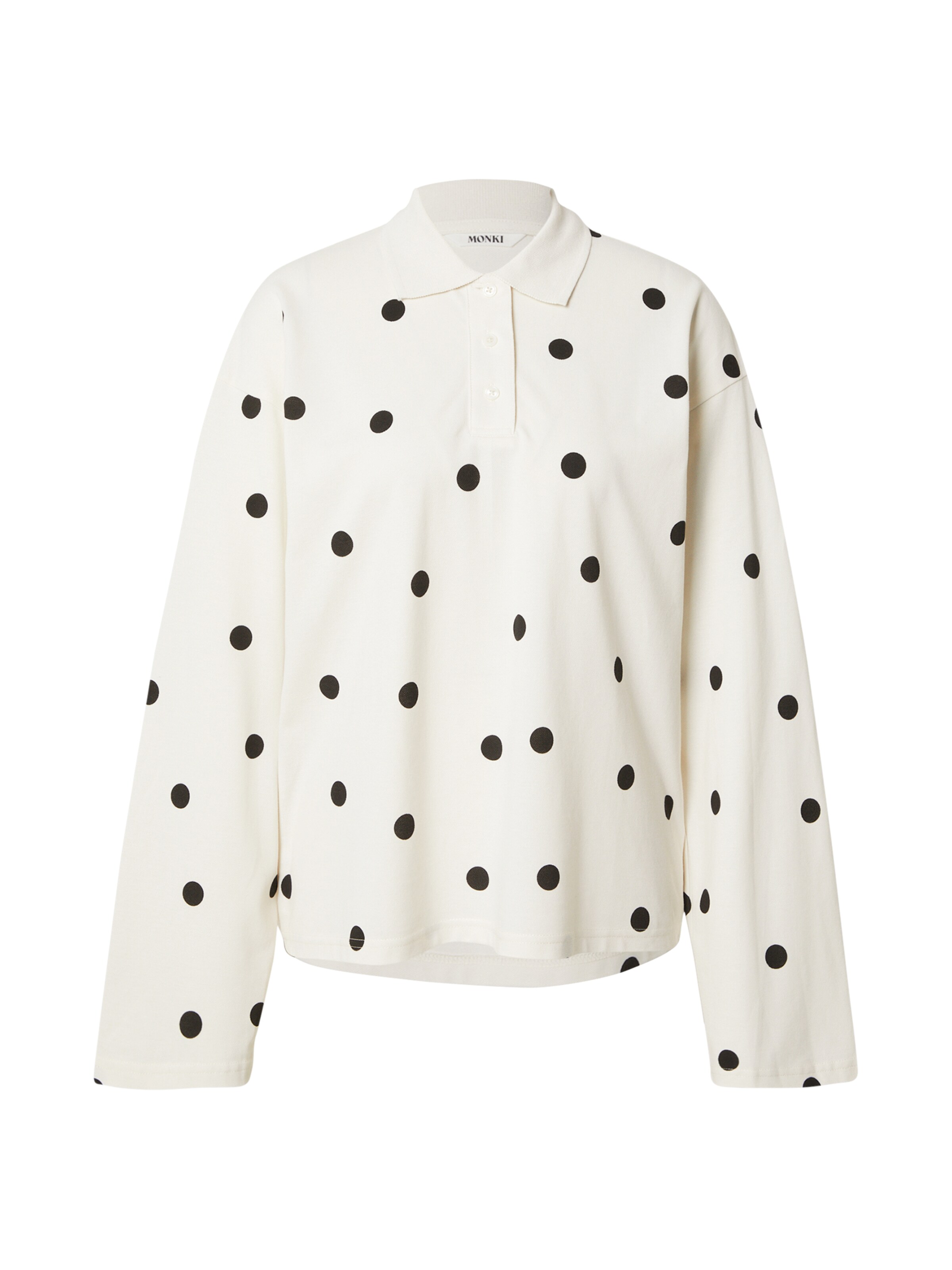 Monki Тениска в бяло: отпред