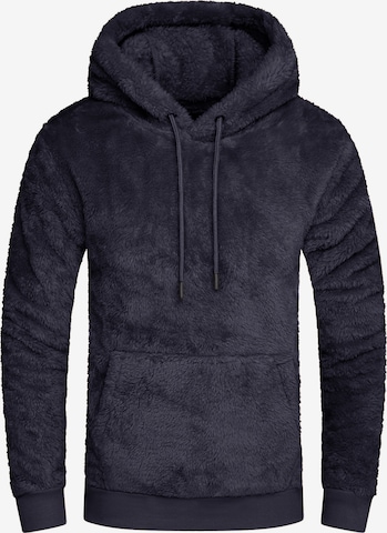 behype Sweatshirt in Grau: predná strana