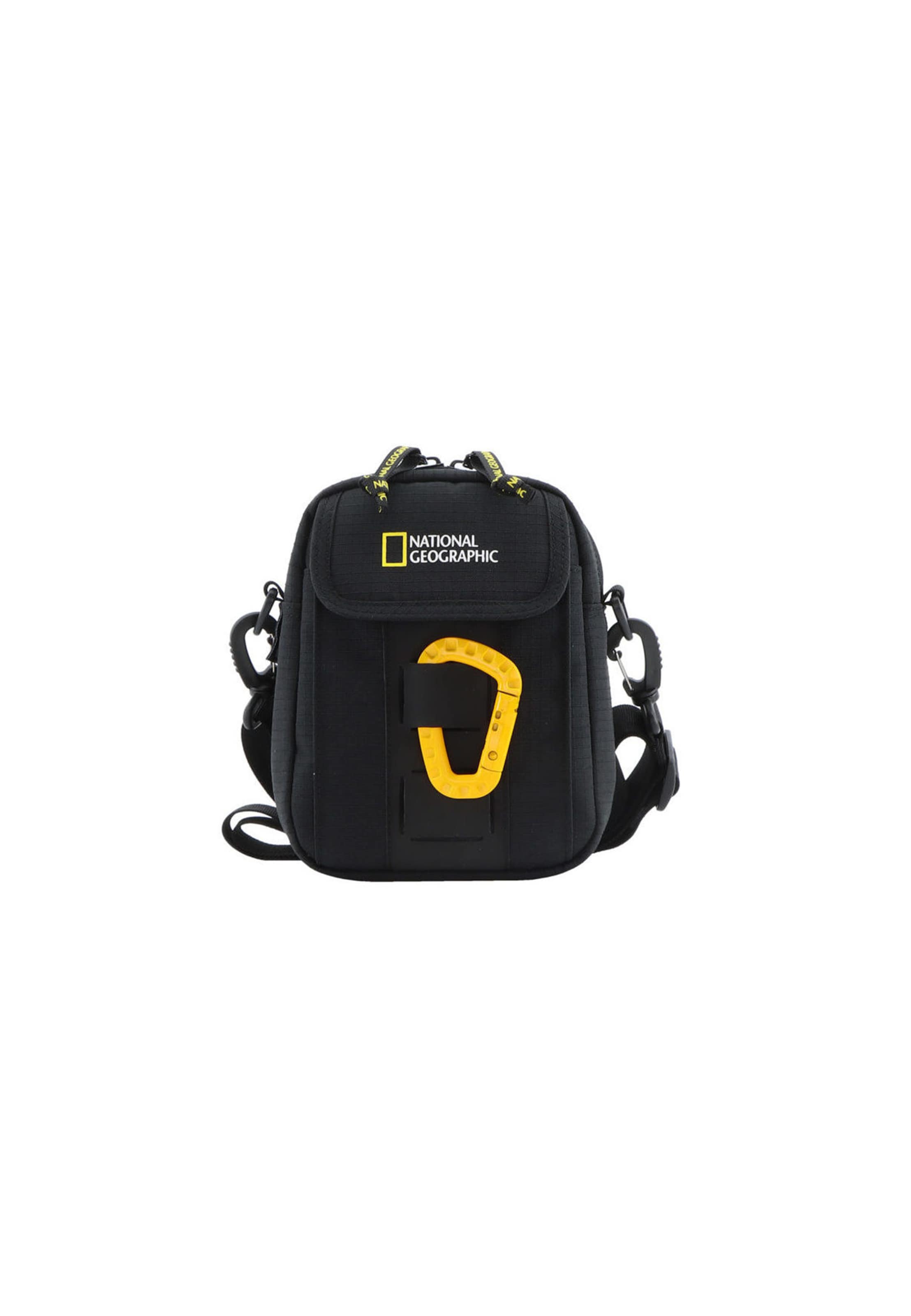 National Geographic Crossbody Bag 'EXPLORER III' in Black: front