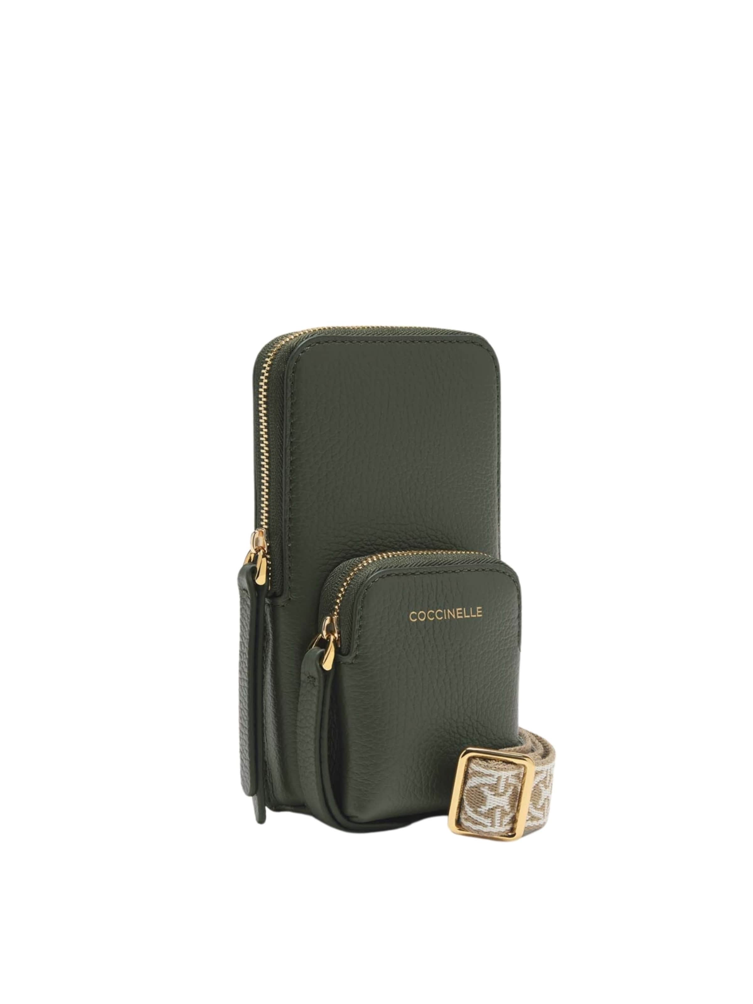 Custodia per smartphone 'COCCINELLE' di Coccinelle in verde