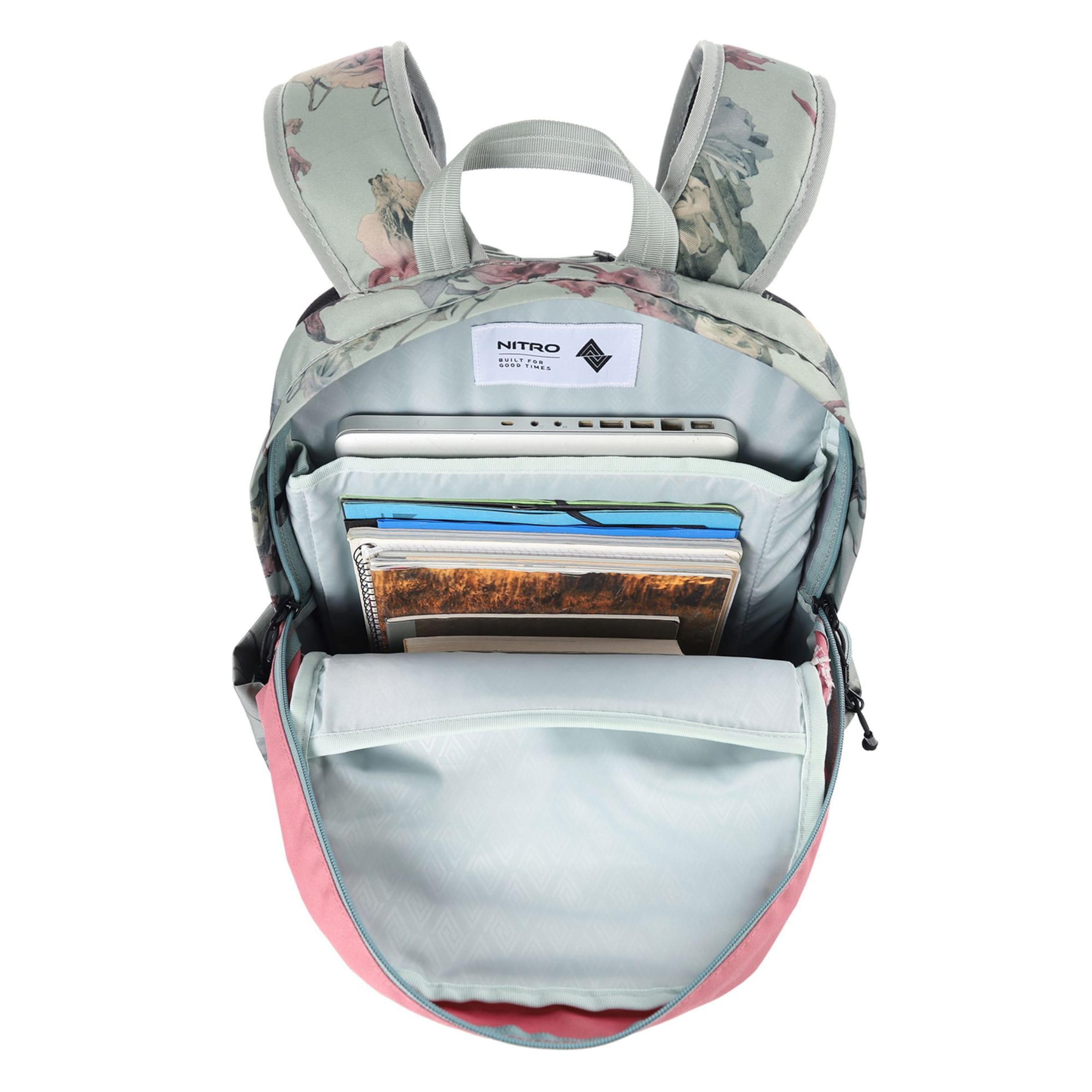 NitroBags Rugzak 'Future' in Roze