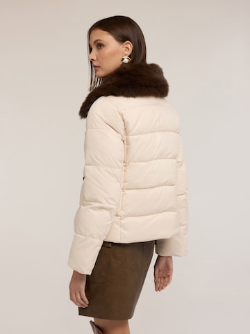 Veste d’hiver MOTIVI en blanc