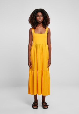 Rochie de vară de la Urban Classics pe portocaliu