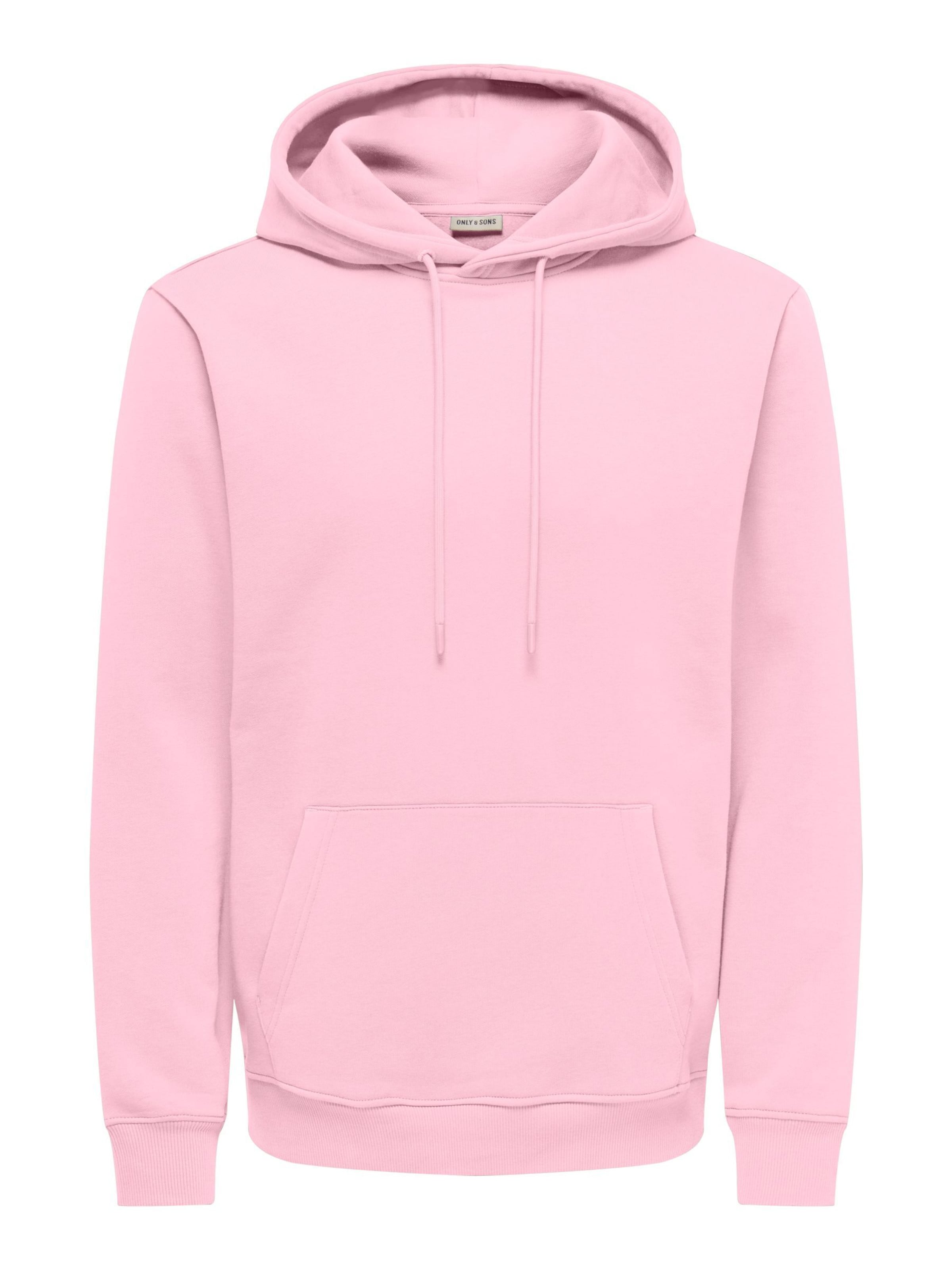 Only & Sons Sweatshirt 'CONNOR ' in Pink: Vorderseite