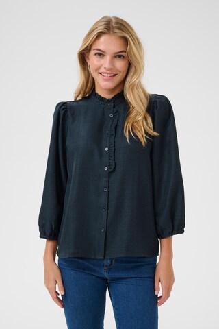 Kaffe Bluse 'Ellen' i grøn: forside