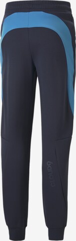 PUMA Tapered Sportbroek 'Esports E7' in Blauw