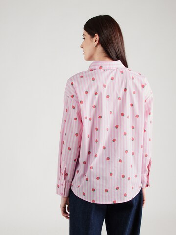 PIECES Bluse 'BERRY' i pink