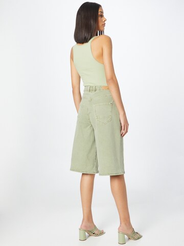 ESPRIT Wide leg Jeans in Groen