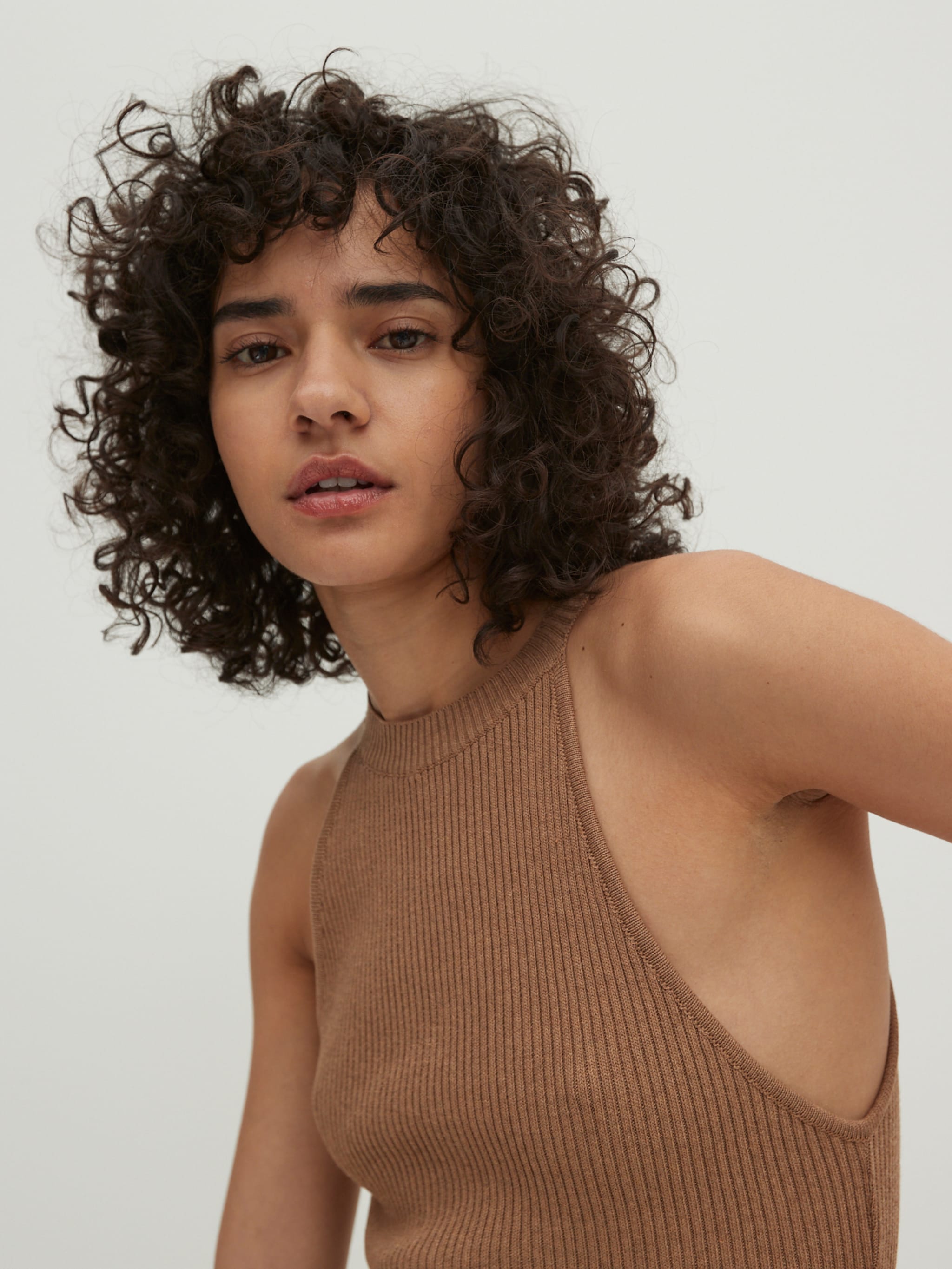 EDITED Produkte Kleid 'India' camel