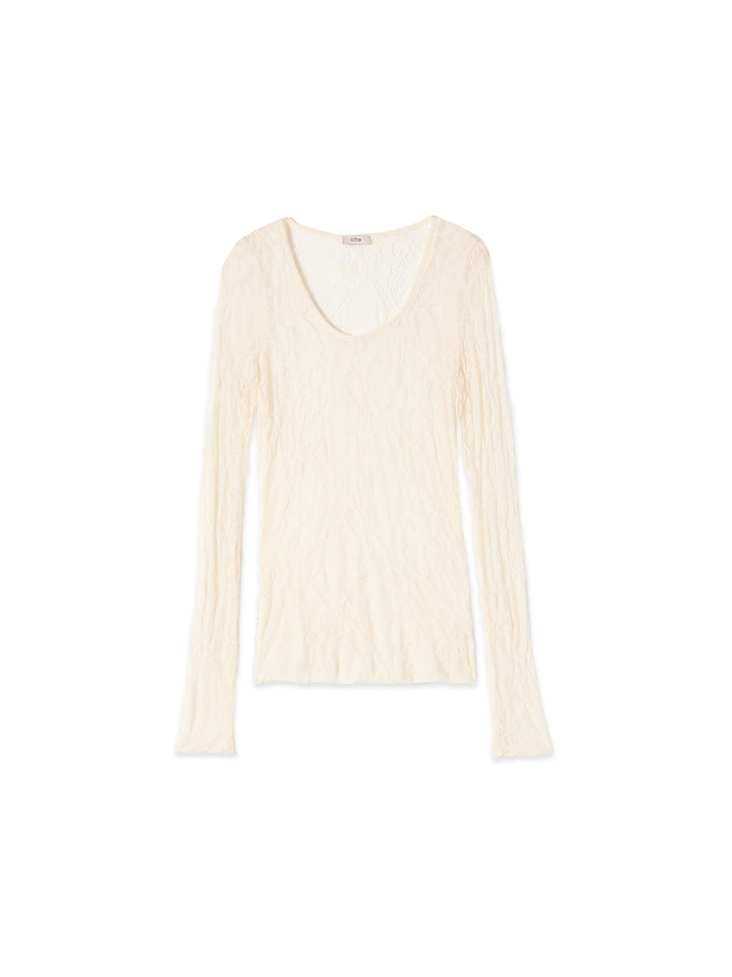 oltre - Camiseta en blanco: frente